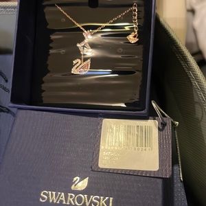 Swarovski Swan necklace